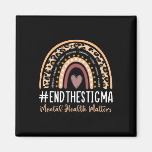 Mental-health Problems End The Stigma Awareness Bo Magnet