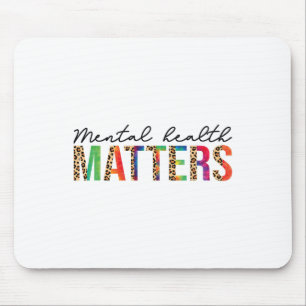 Mental Health Problems Human Brain Illness Awarene Mouse Pad