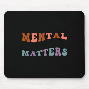 Mental Health Problems Human Brain Illness Awarene Mouse Pad