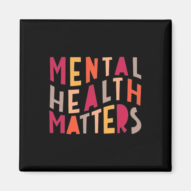 Mental Health Problems Motivational  Magnet (Front)