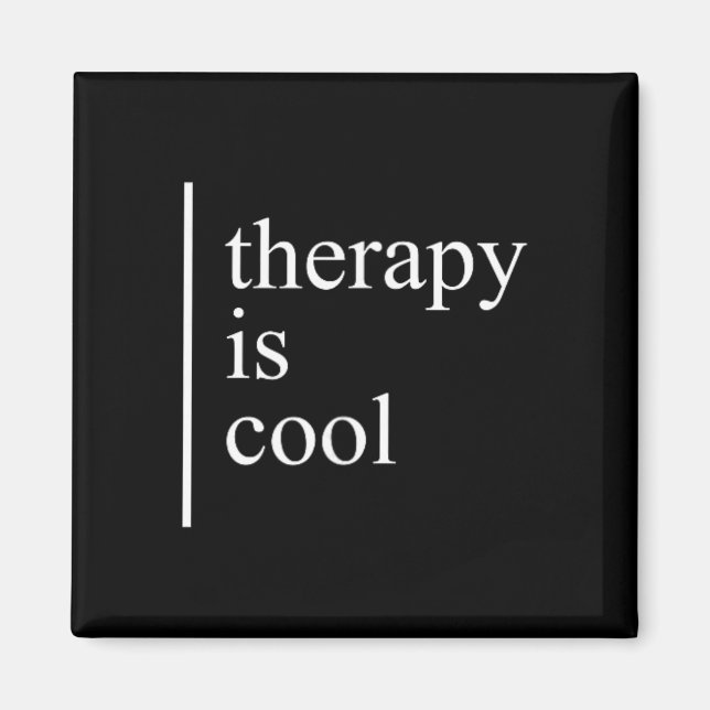 Mental Health Problems Therapy Is Cool Awareness P Magnet (Front)