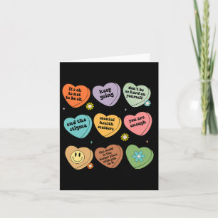 Mental Health Problems You Are Enough Self Care Aw Card
