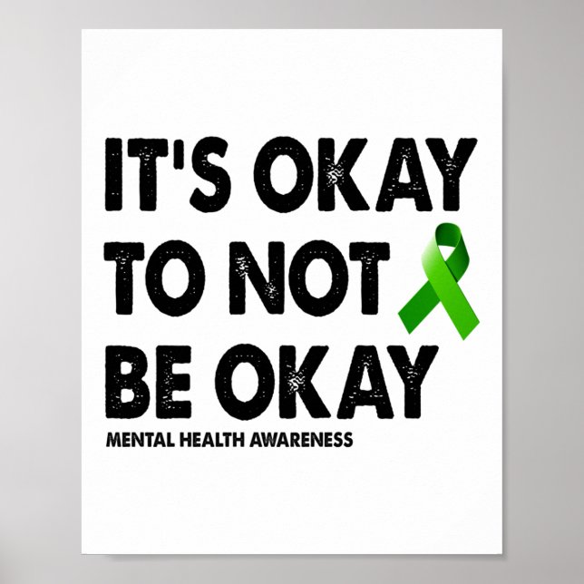 Mental Health S Awareness Long Sleeve _1  Poster (Front)