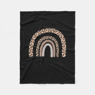 Mental Health S Awareness Therapy Cute Rainbow Fleece Blanket