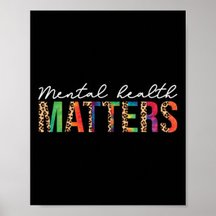 Mental Health S Brain Illness Mental Health Awaren Poster