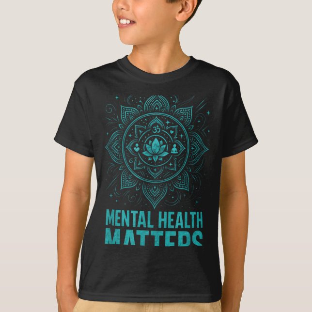 Mental Health S End Stigma Awareness  T-Shirt (Front)