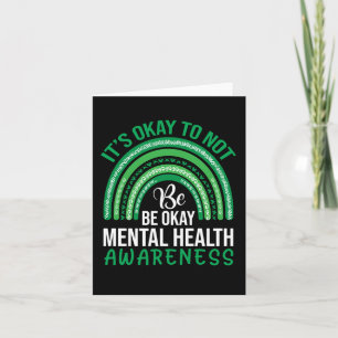 Mental Health S End The Stigma Psychology Therapy Card