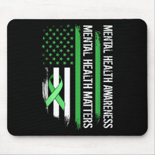Mental Health S For Mental Health Awareness Usa Fl Mouse Pad