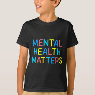 Mental Health S Human Brain Illness Awareness _5 T-Shirt