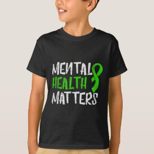 Mental Health S Human Brain Illness Awareness _5 T-Shirt