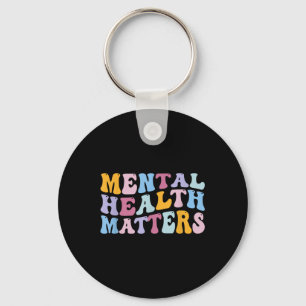 Mental Health S - Human Brain Illness Awareness  Key Ring