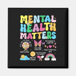 Mental Health S Human Brain Illness Awareness  Magnet