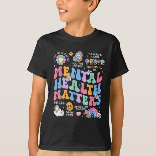 Mental Health S Human Brain Illness Awareness T-Shirt