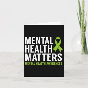 Mental Health S Men Women Kids Mental Health Aware Card