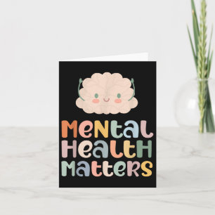 Mental Health S Mental Health Awareness Anxiety Card