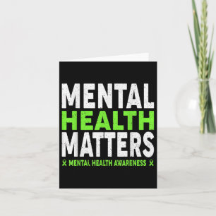 Mental Health S Mental Health Awareness Month Ribb Card