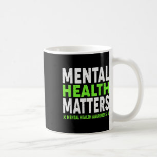 Mental Health S Mental Health Awareness Month Ribb Coffee Mug