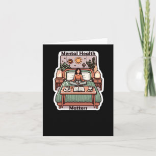 Mental Health S - Positive Affirmation Daily Medit Card