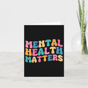 Mental Health S Retro Mental Health Awareness Mont Card