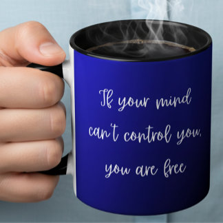 Mental Health Stoic Positive Quote Gift Him Her Mug