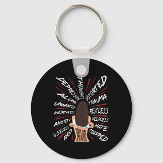 Mental Health Suicide Awareness Depression Uplifti Key Ring