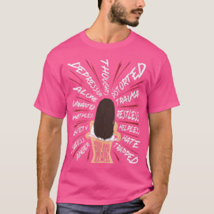 Mental Health Suicide Awareness Depression Uplifti T-Shirt