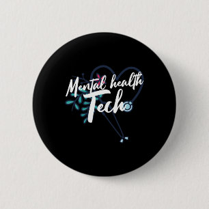 Mental Health Suicide Awareness Month Psychiatric  6 Cm Round Badge