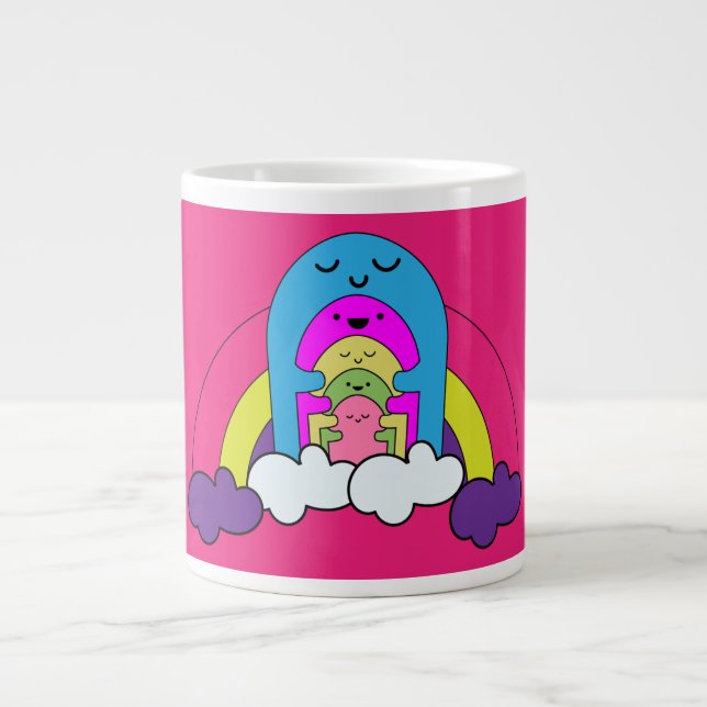 Mental Health Support Large Coffee Mug (Front)