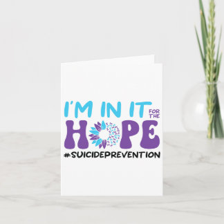 Mental Health Support Product Suicide Prevention A Card