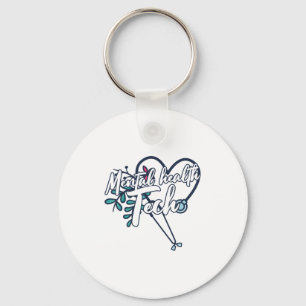 Mental Health Tech Healthcare Worker Psychiatric T Key Ring