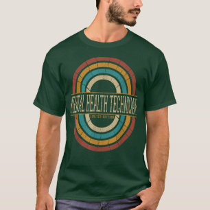Mental Health Technician Vintage Retro5477 2548 T-Shirt