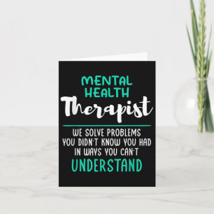 Mental Health Therapist Depression Mental Health C Card