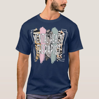 Mental Health Therapist Mental Health Awareness 55 T-Shirt