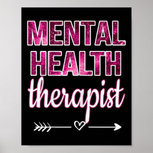 Mental Health Therapist Mental Health Counsellor T Poster