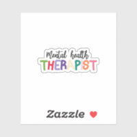 Mental Health Therapist Sticker / Mental Health