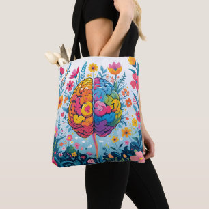 Mental health tote bag