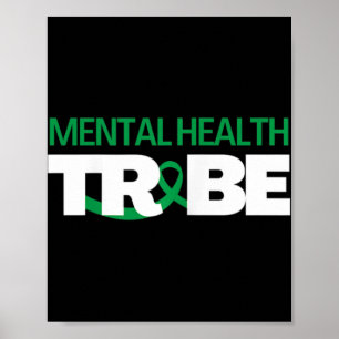Mental Health Tribe Mental Health Awareness Poster