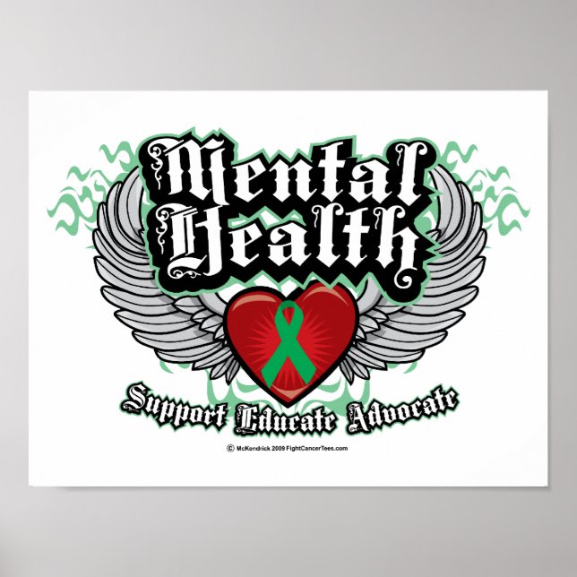 Mental Health Wings Poster (Front)