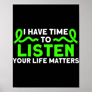 Mental Health Your Life Problems Mental Health Awa Poster
