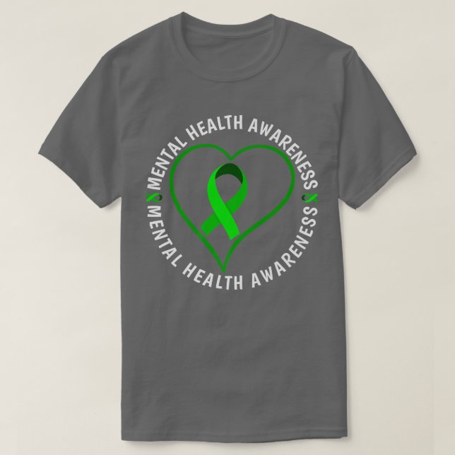 Mental Illness Awareness Mental Health Awareness M T-Shirt (Design Front)
