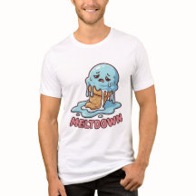 Mental Meltdown Cute Ice Cream Pun