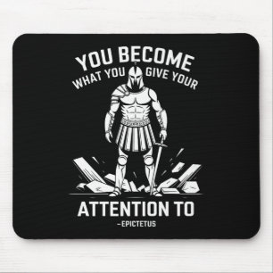 Mental Strength Quote Stoic Epictetus Men Premium  Mouse Pad