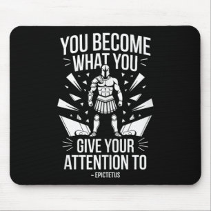 Mental Strength Quote Stoic Epictetus Men Tank Top Mouse Pad