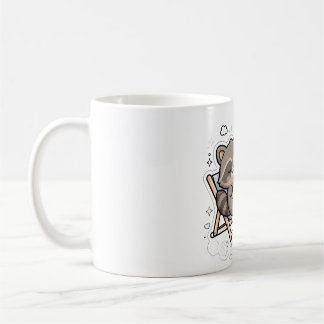 Mentally On PTO Mug - Funny Racoon Coffee Mug