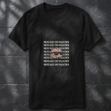Mentally on Vacation Funny Beach T-Shirt