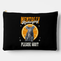 Mentally Recharging Koala Introvert Mood Design