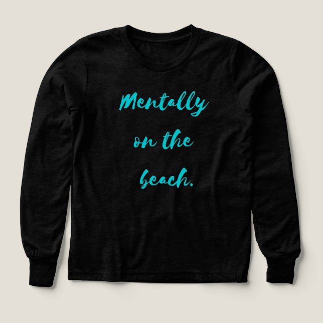 Mentally Sunbathing Somewhere Tropical (Design Front)