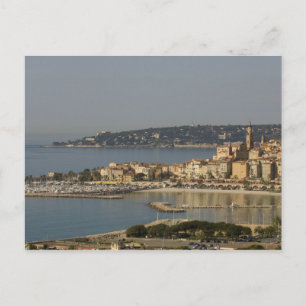 Menton, Cote d'Azur, France. Postcard