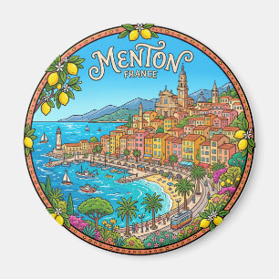 Menton France Magnet