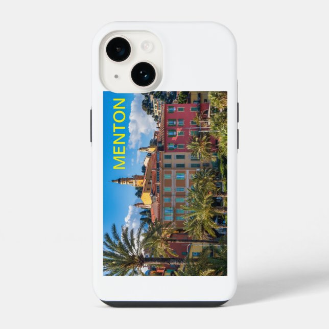 Menton iPhone Case (Back)